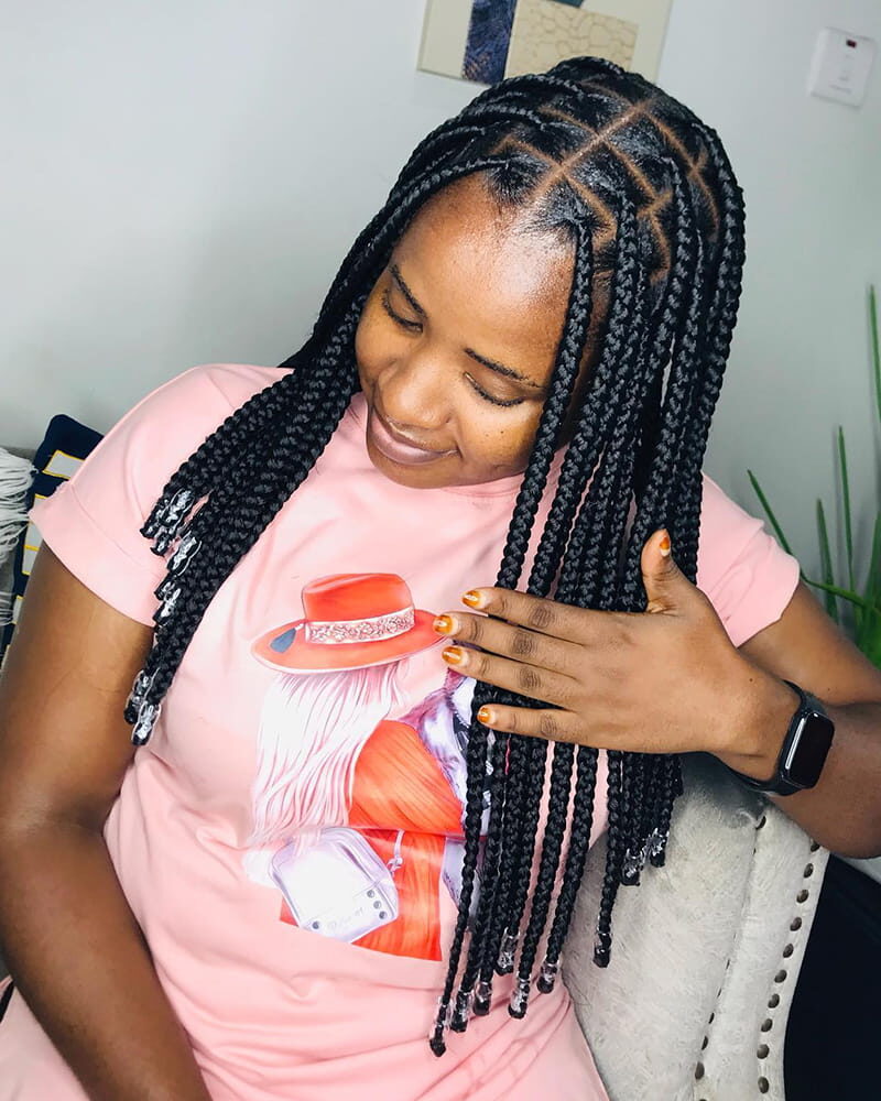 Knotless Braids for African American Women