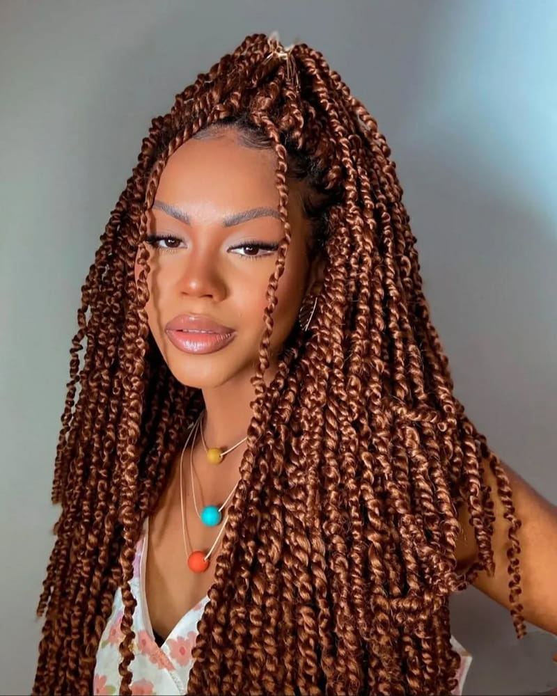 Passion Twist Styles for Black Women