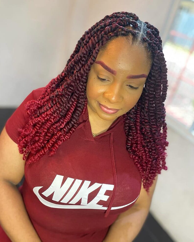 Passion Twist Styles for Black Women