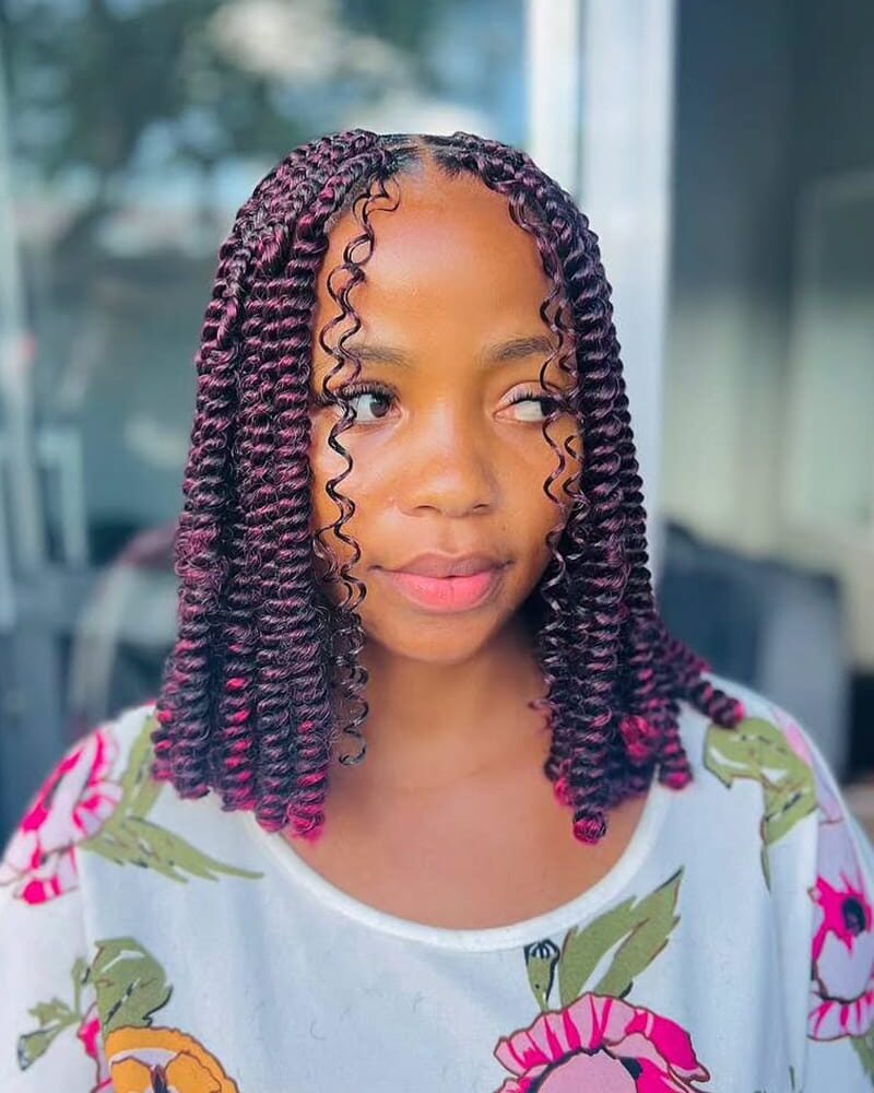 Passion Twist Styles for Black Women