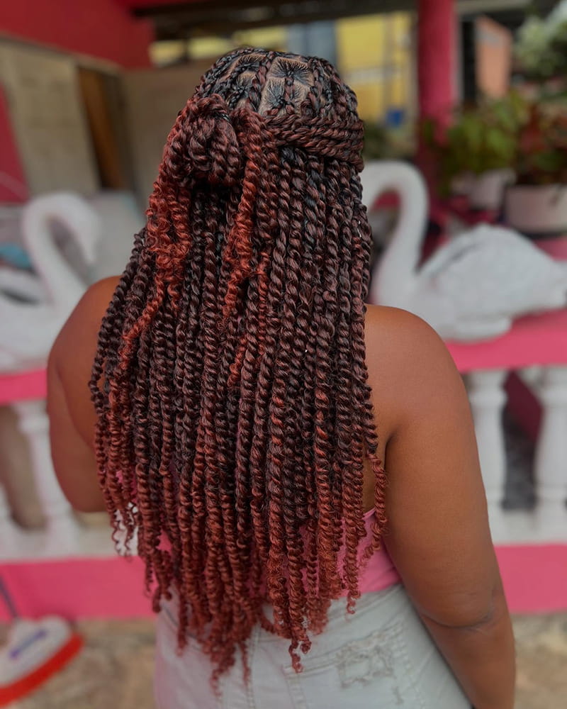 Passion Twist Styles for Black Women