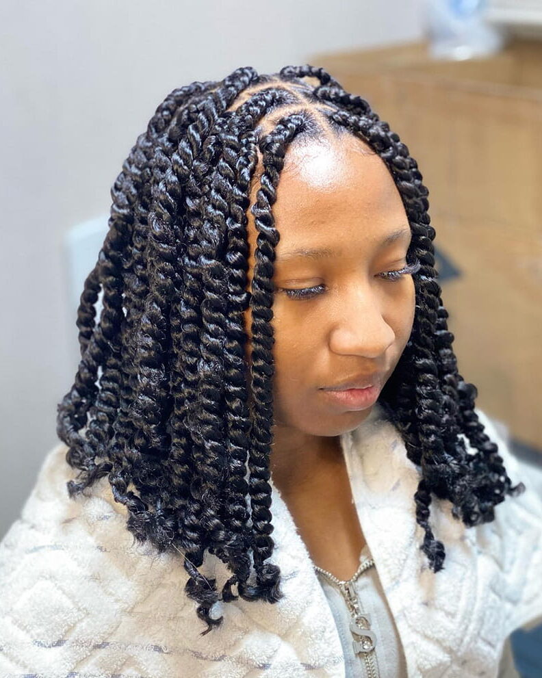 Passion Twist Styles for Black Women