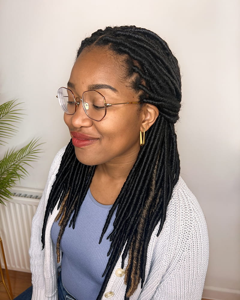 Protective Faux Locs