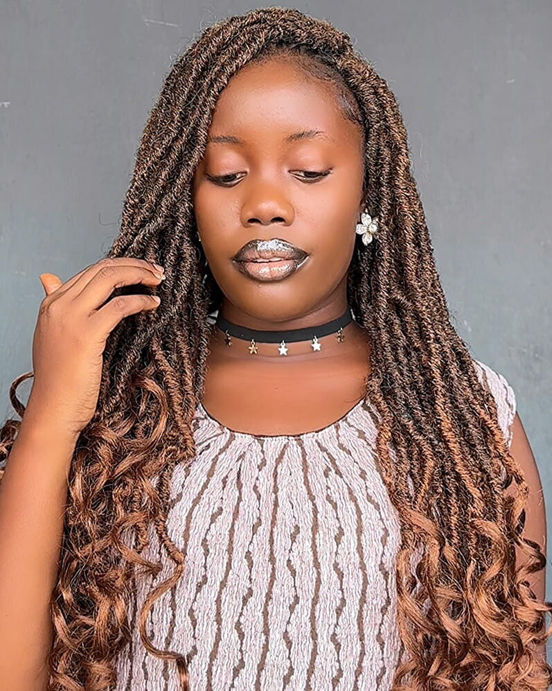 Protective Faux Locs
