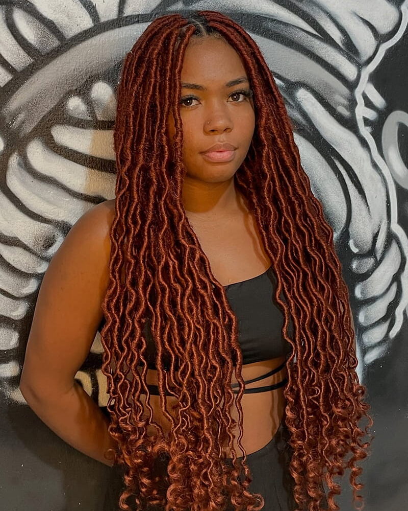 Protective Faux Locs