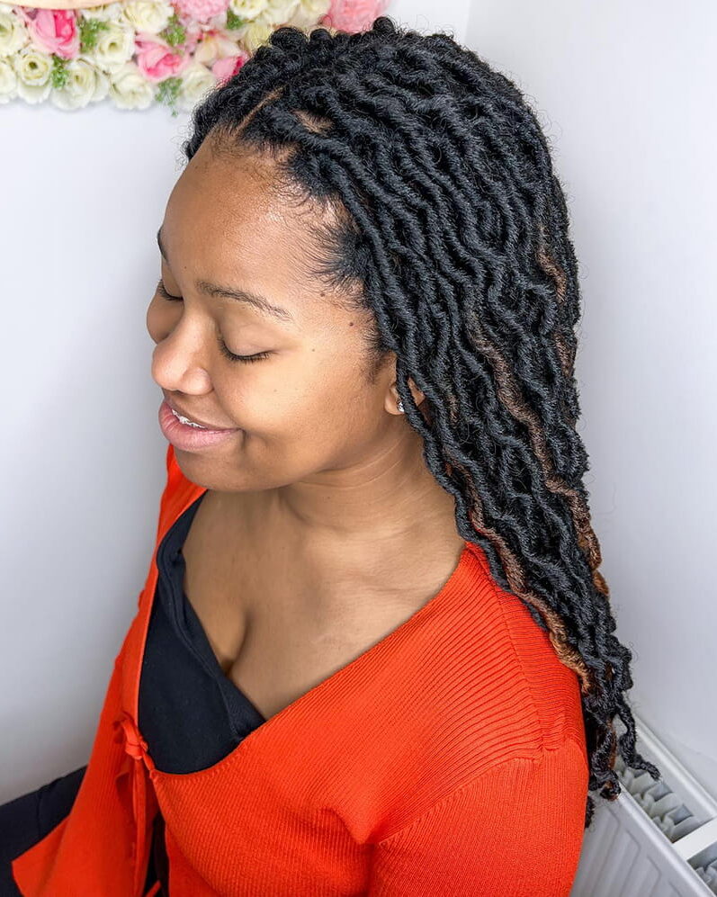 Protective Faux Locs
