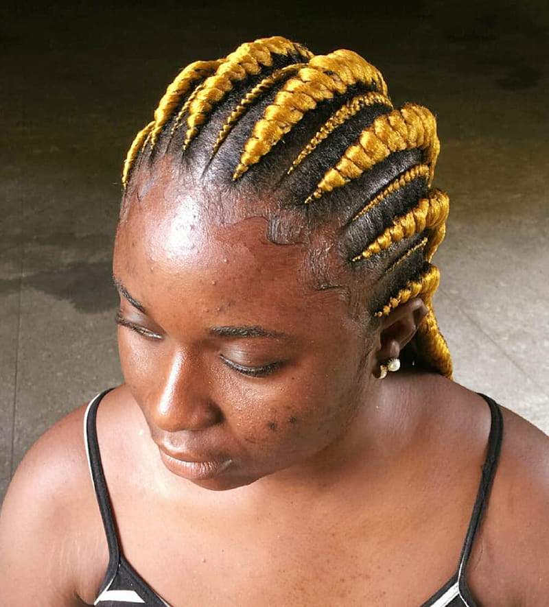 Protective Ghana Braids Styles