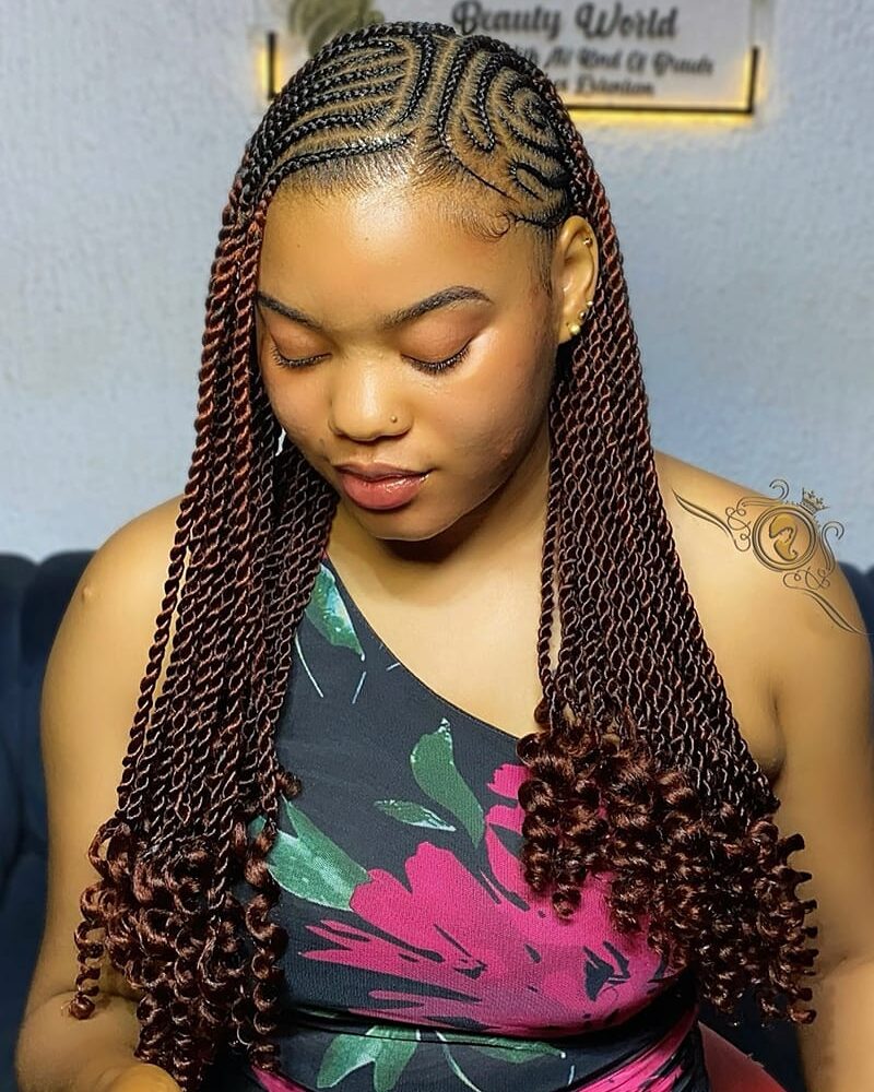 Protective Senegalese Twists for Black Women