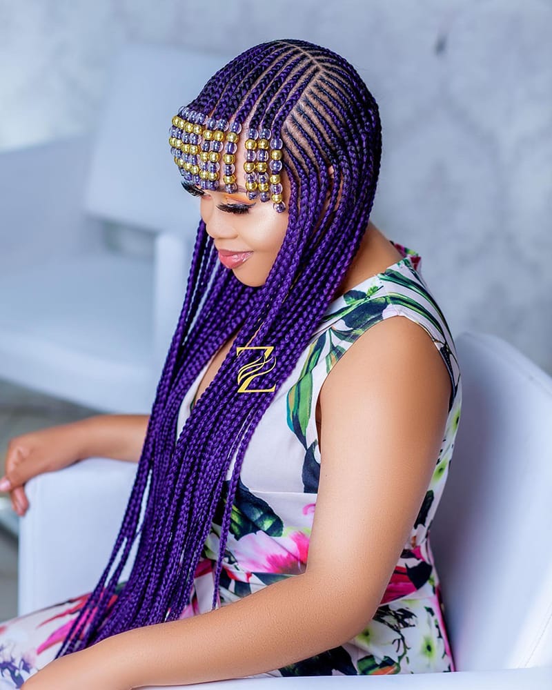Protective Tribal Braids Hairstyles